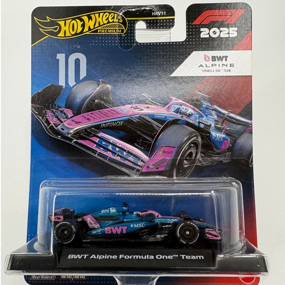 Hot Wheels Premium BWT Alpine Formula One Team